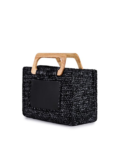 Borsa Milos Rafia R07 Nero viamailbag | MILOS RAFIA07